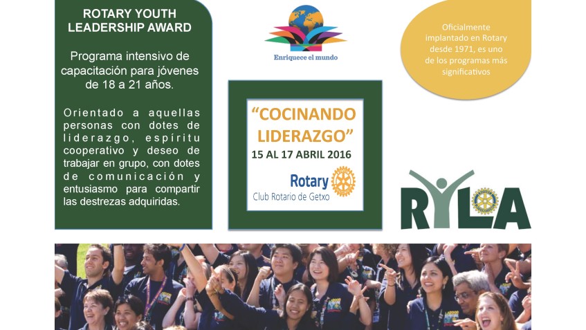 Rotary Youth Leadership Award (RYLA)