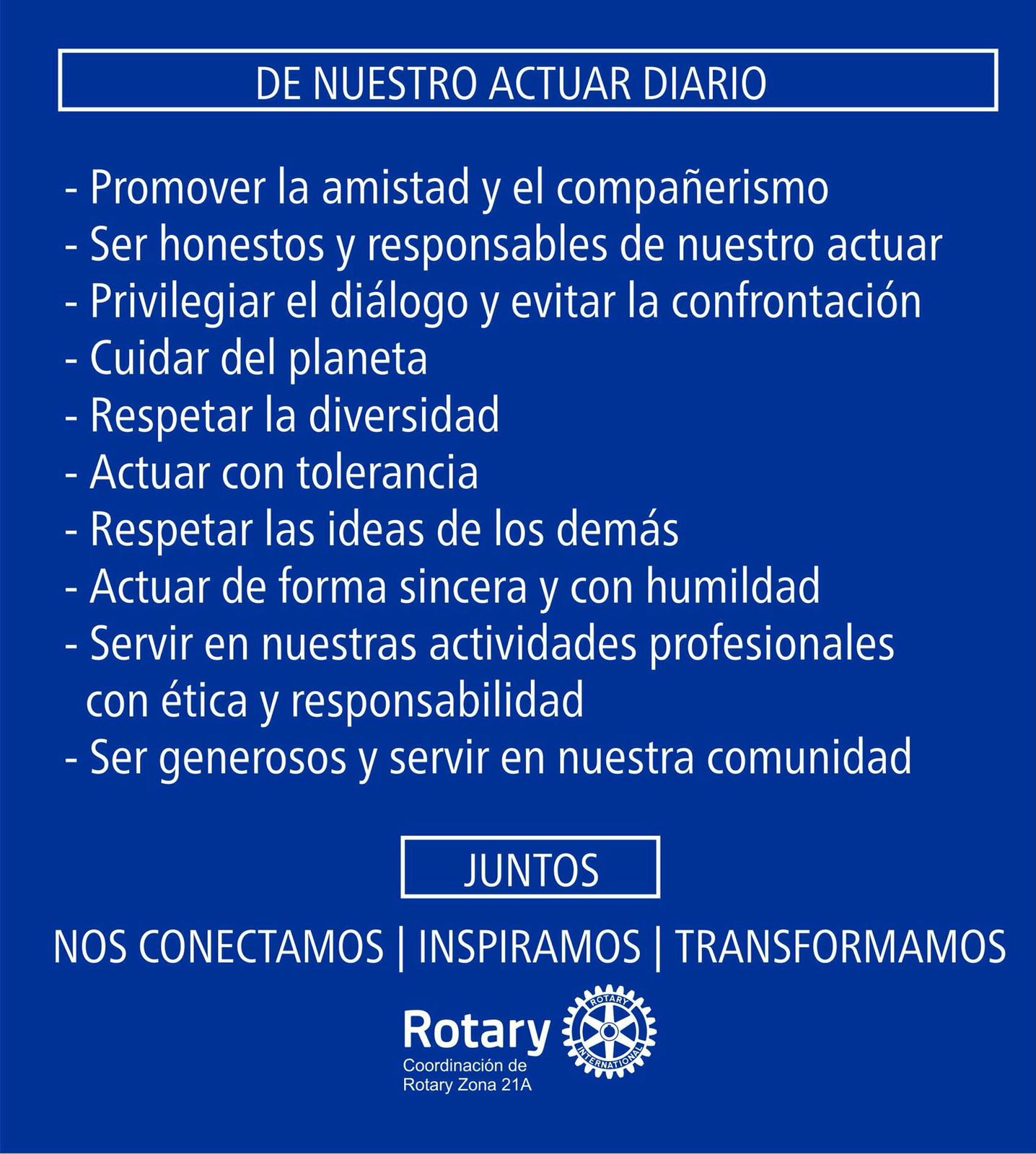 Practicas rotarias en los RC